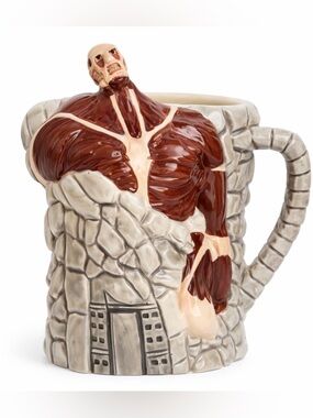 Attack on Titan Colossal Titan Ceramic Stein Mug Anime Collectible